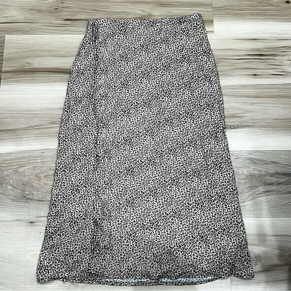 Kirious Los Angeles Leopard Wrap Skirt Women’s Small - Picture 1 of 4